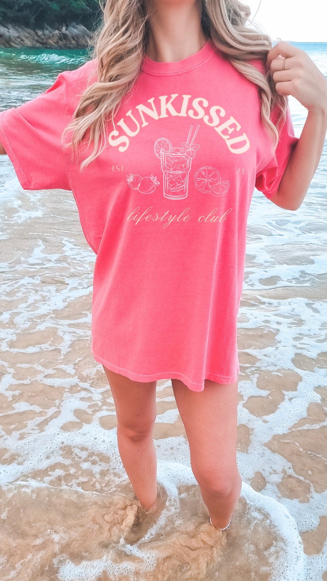 SUN KISSED Bachelorette Party Shirts Beach Bachelorette Pool Bachelorette Party